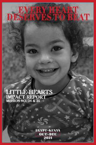 Impact Report Oct-Dec 2021 cover with a smiling child