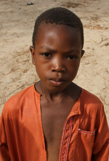 A smiling child